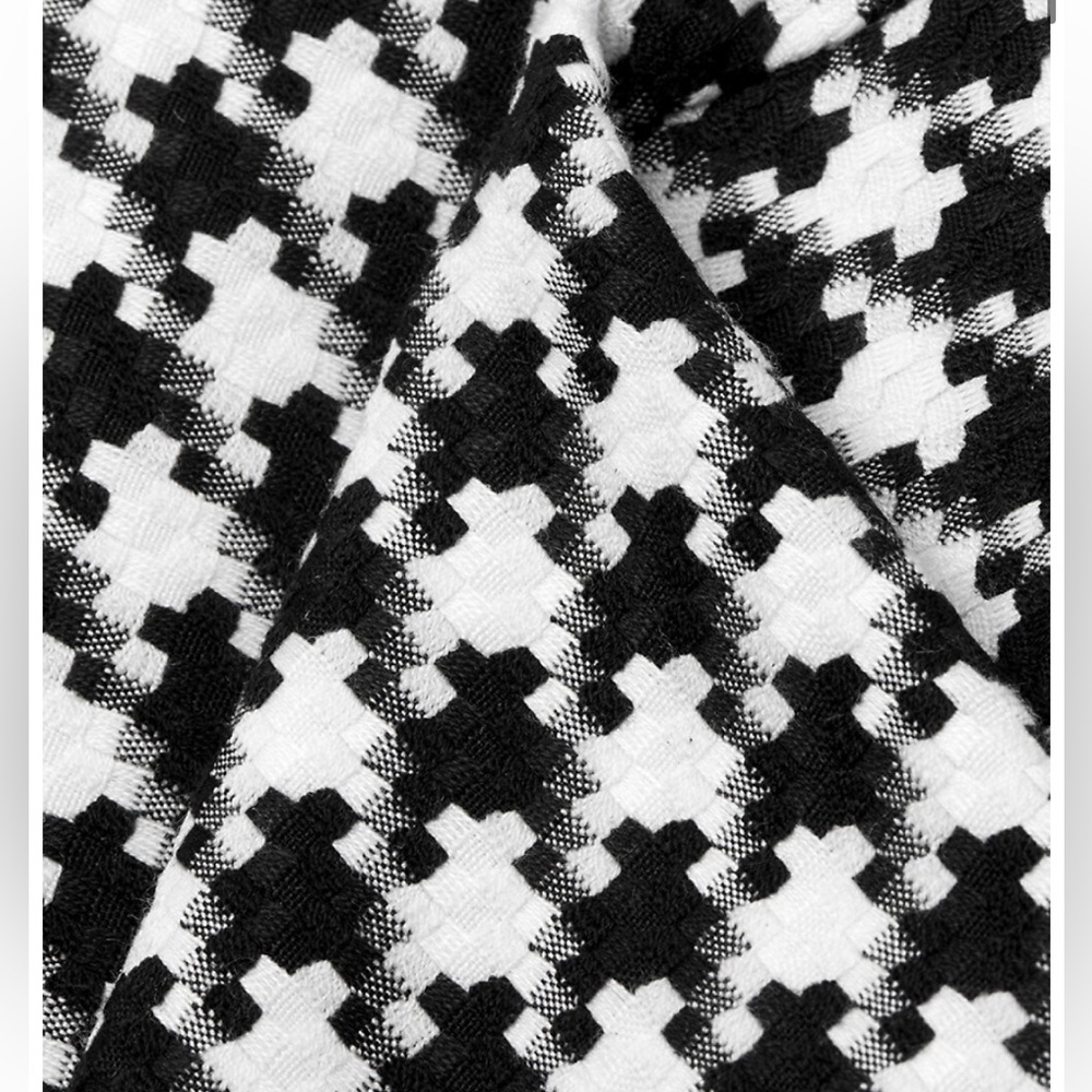 Trina Turk Willis 2 Houndstooth Wide-Leg Pants Size 2 - Picture 5 of 6
